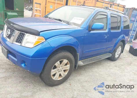 2005 Nissan Pathfinder Le из США, поврежденный, VIN 5N1AR18U15C730976